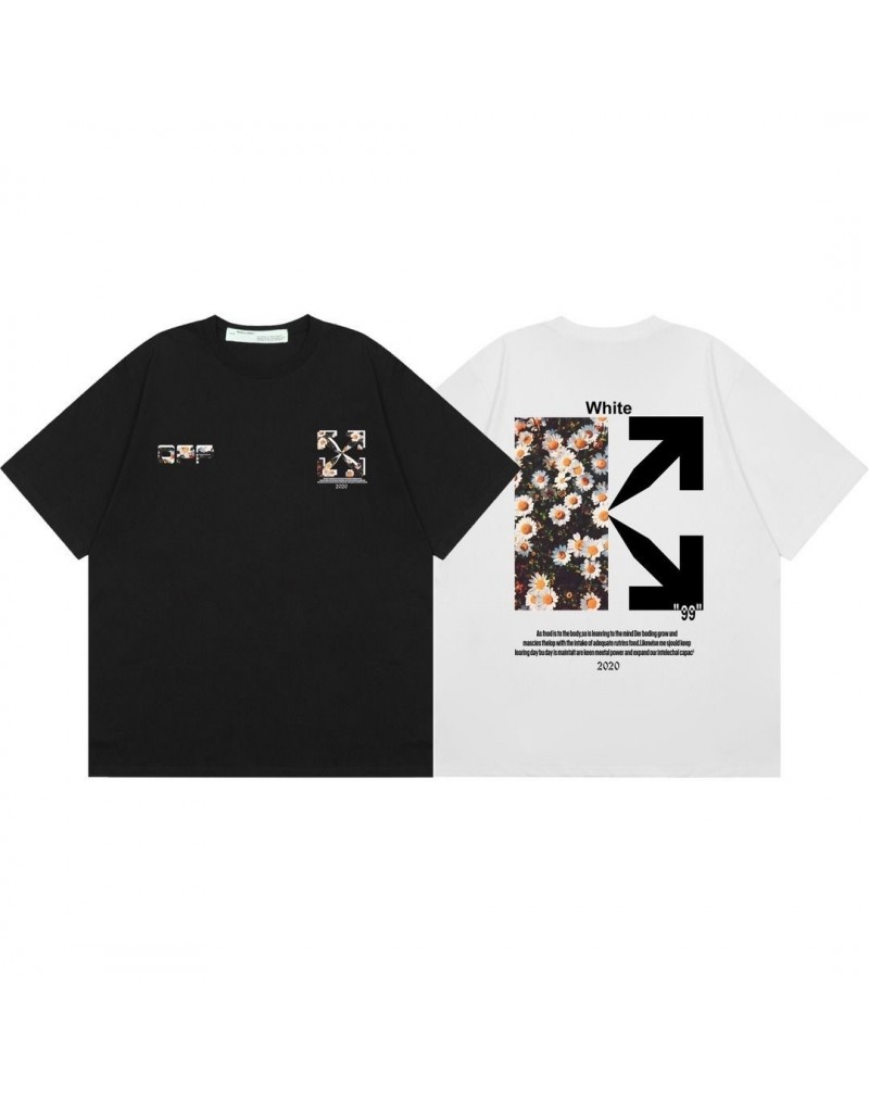 オーフホワイト tシャツオシャレ潮流個性人気off-white ティシャツ短袖男女向け人気