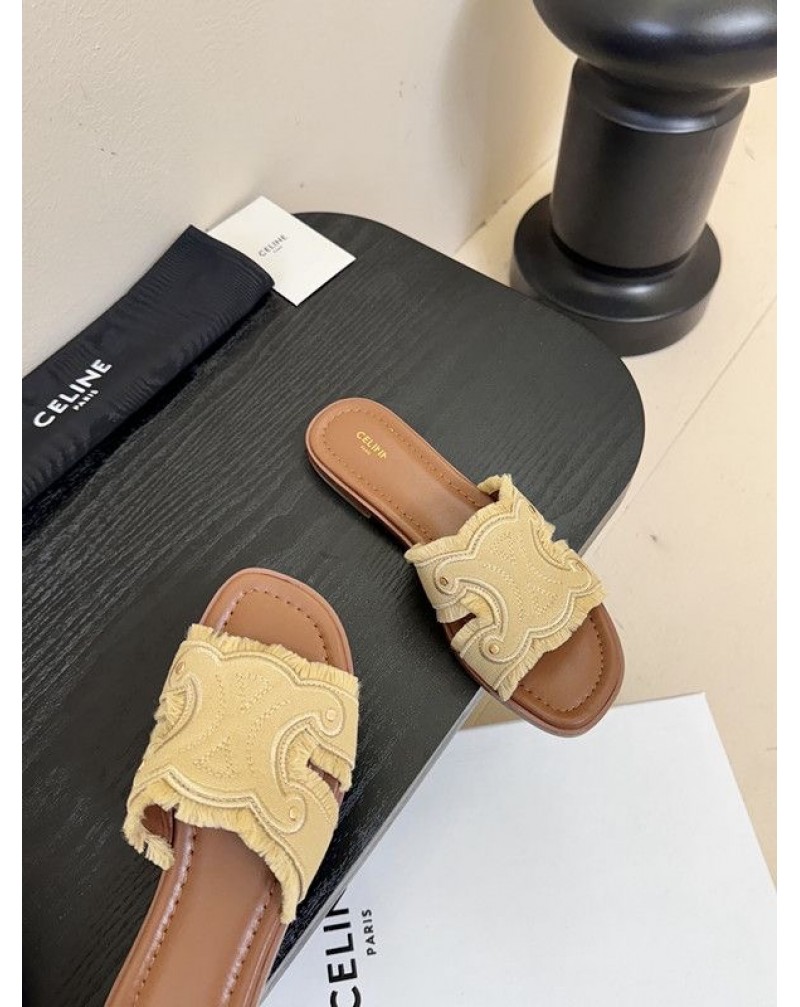 セリーヌ スリッパサンダル欧米風レディース人気オシャレ新品