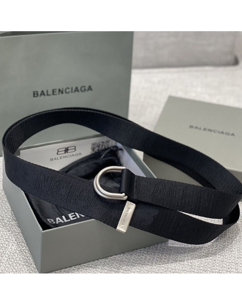 バレンシアガ ベルト韓国風balenciagaベルト人気潮流メンズレディース学生兼用キャンバスベルト