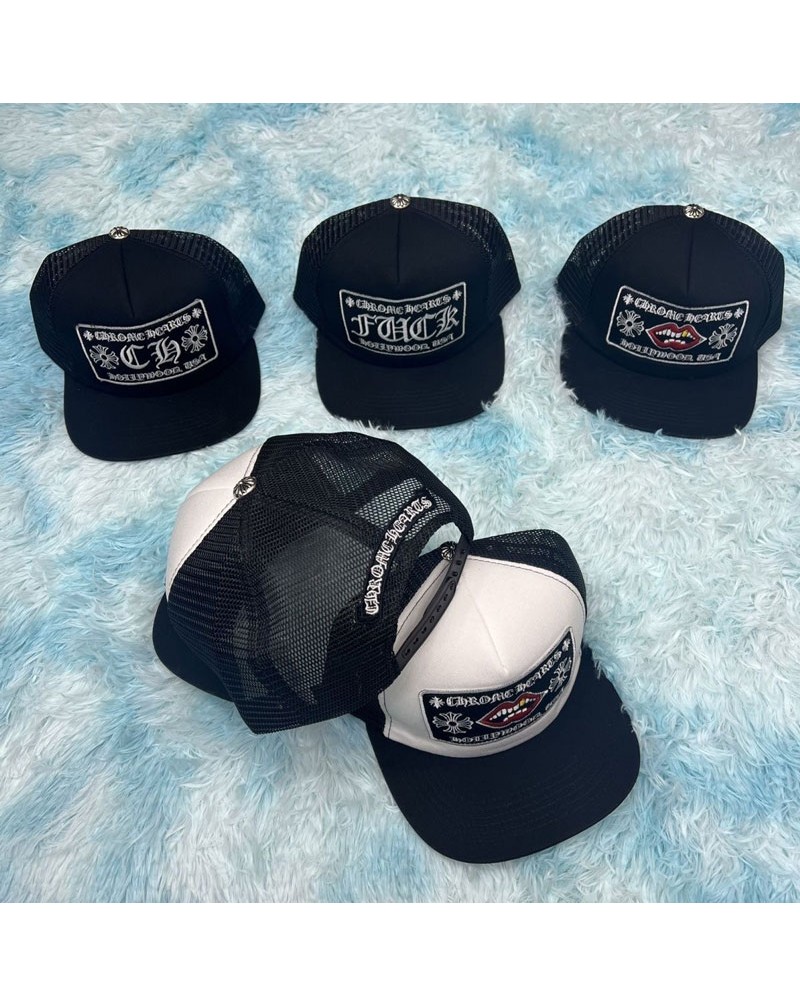 クロムハーツキャップ潮流ブランドchrome heartsキャップ個性野球帽子男女兼用