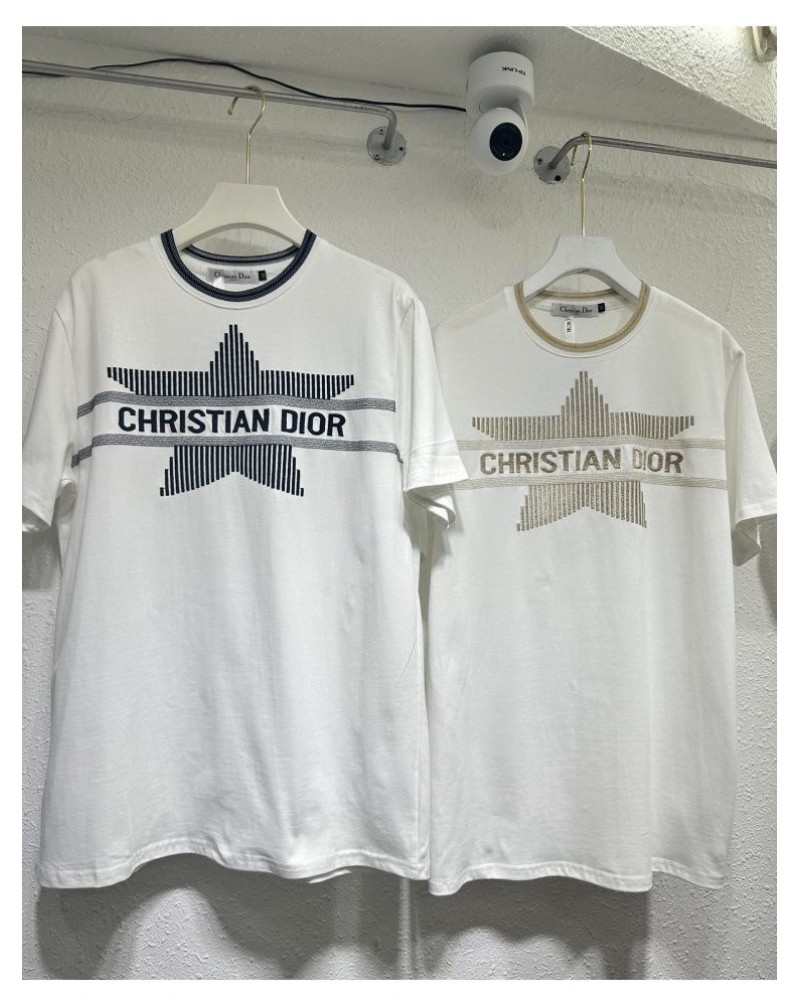 ディオール  tシャツ女性人気ティシャツ半袖スタイリッシュ