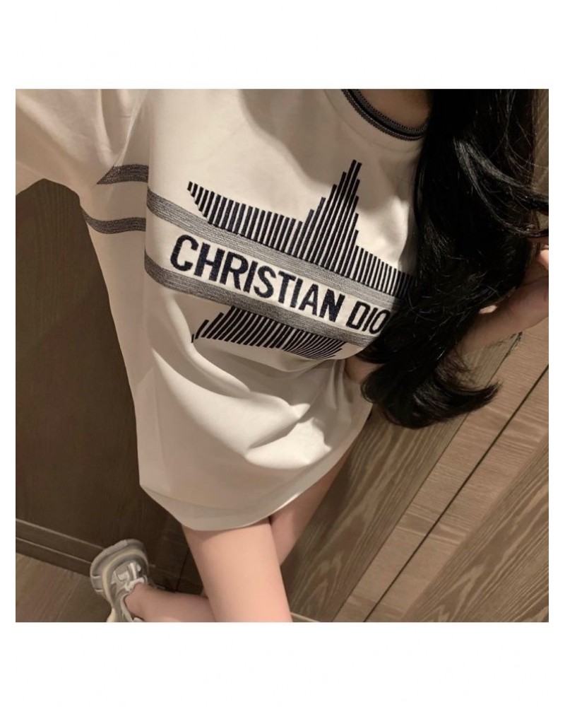 ディオール  tシャツ女性人気ティシャツ半袖スタイリッシュ