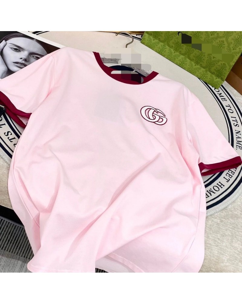 グッチ tシャツ半袖混色スタイリッシュ短袖トップス