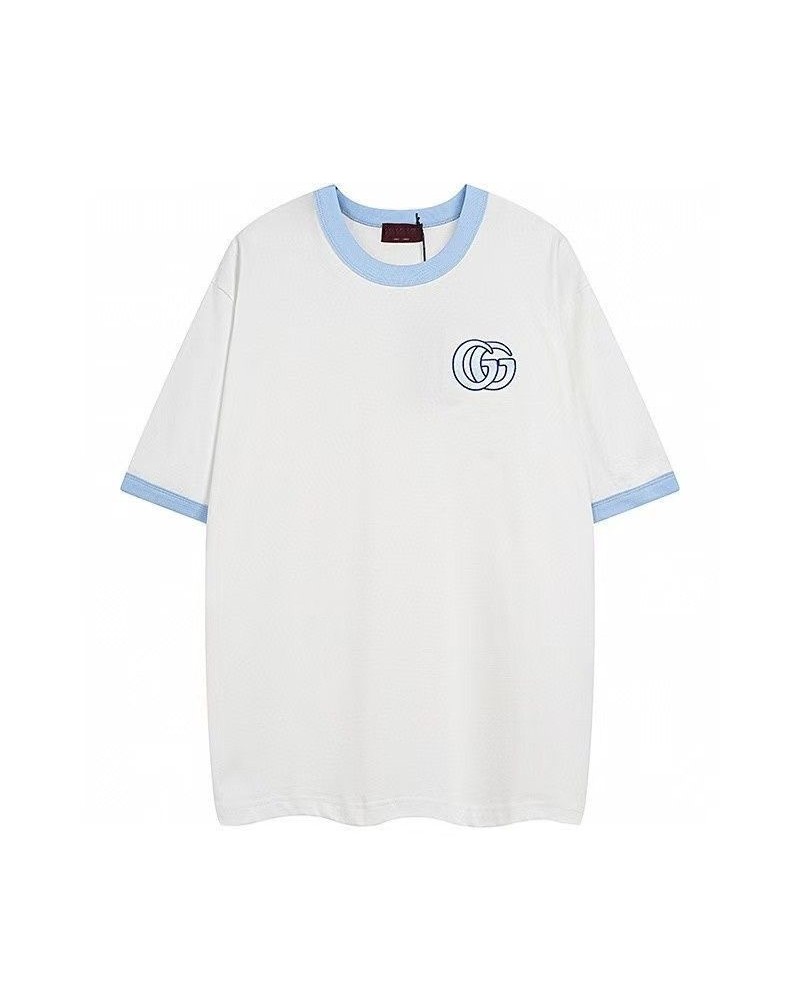 グッチ tシャツ半袖混色スタイリッシュ短袖トップス