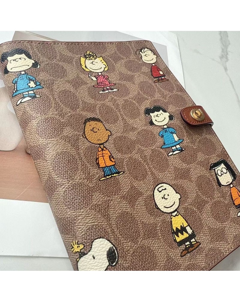 コーチ ノート可愛いプリント付きメモ帳オシャレ