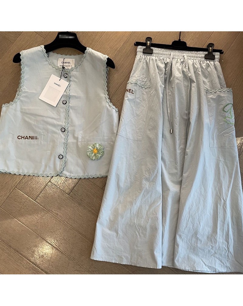 シャネル 洋服トップスロングスカートスタイリッシュ上下セットオシャレ小香風