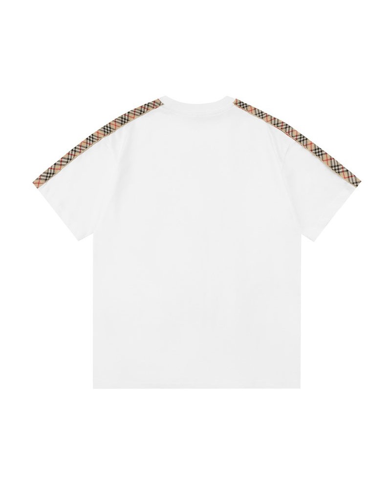 バーバリー tシャツ オシャレイギリス風短袖メンズレディースウェアコットン製半袖シンプル風