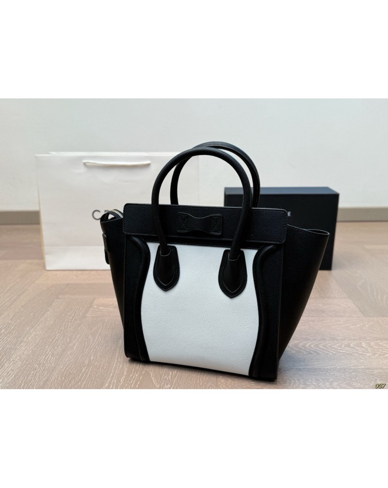 セリーヌ トートバッグ高品質革製ハンドバッグスマイルかわいいオシャレ