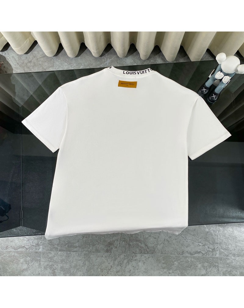 ルイヴィトン tシャツ短袖メンズレディースウェア半袖カジュアル流行新品