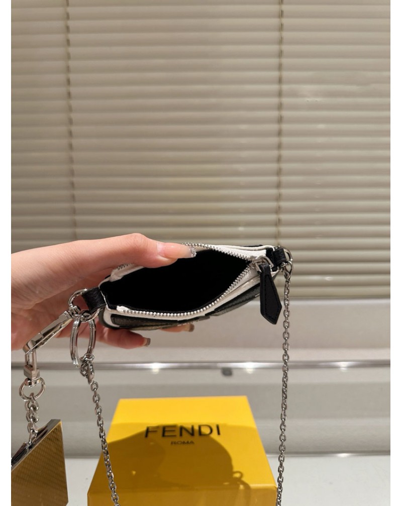 フェンデイ ミニショルダーバッグオシャレ小銭入れ小物収納ケースカワイイ
