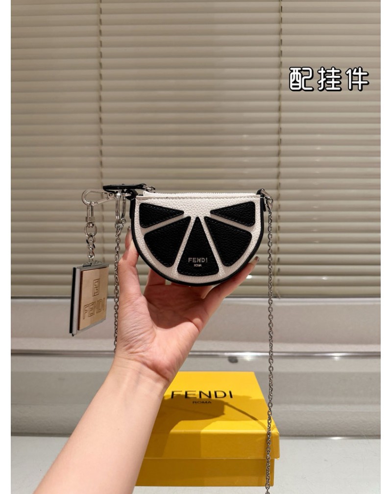 フェンデイ ミニショルダーバッグオシャレ小銭入れ小物収納ケースカワイイ