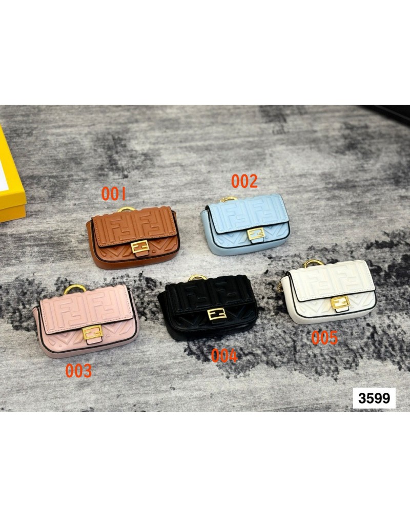 フェンデイ ミニショルダーバッグ立体的ロゴ付きmini斜め掛けバッグオシャレ可愛い