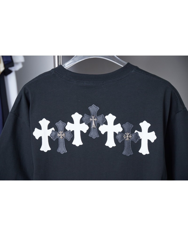 クロムハーツ Tシャツ短袖ペアお揃いティシャツトップス潮流人気