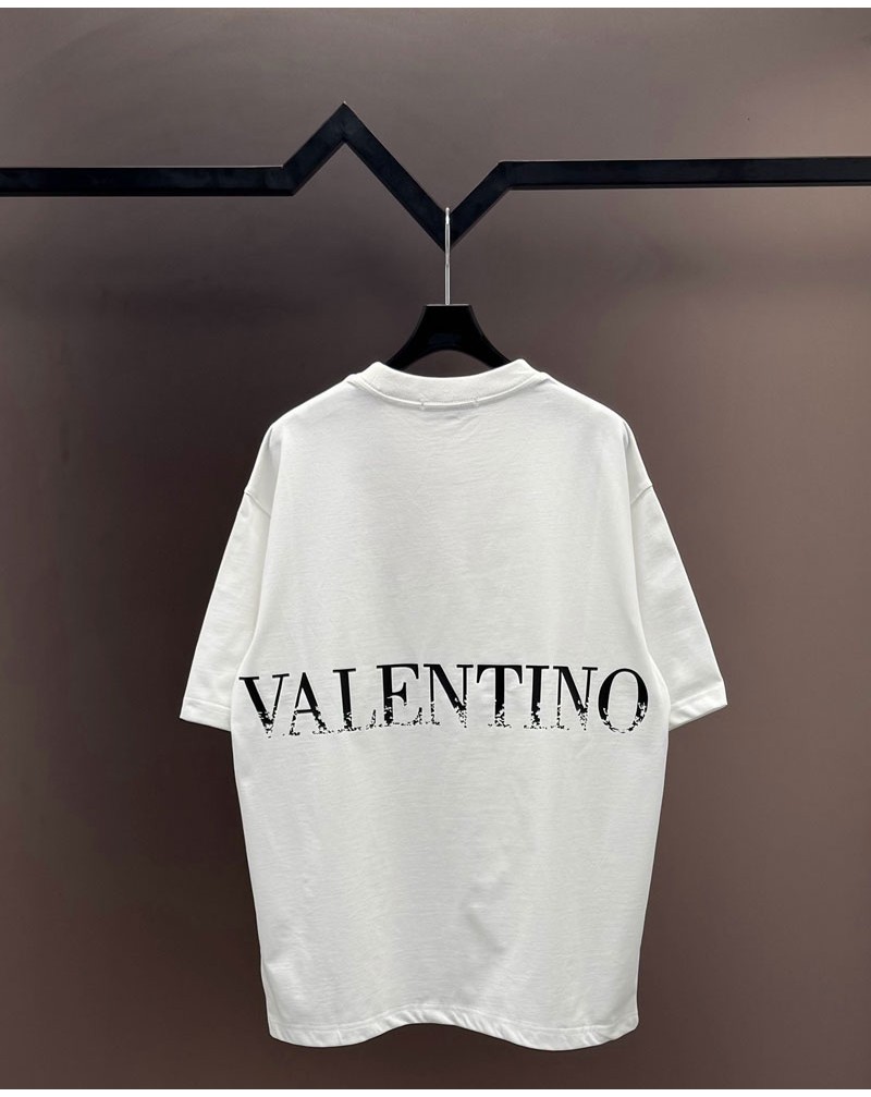 ヴァレンティノ Tシャツ 人気流行短袖男女向け人気ティシャツ半袖高品質コットン製