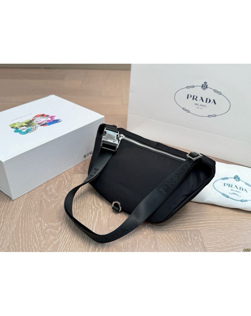 プラダウエストバッグオシャレ簡約超人気pradaクロスボディバッグ