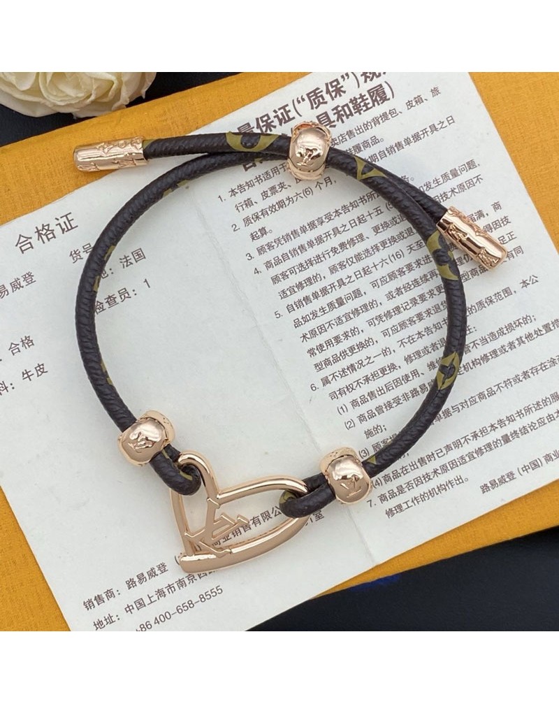 ルイヴィトン ブレスレットペアお揃い超人気アクセサリー 七夕のバレンタインプレゼントとして最適