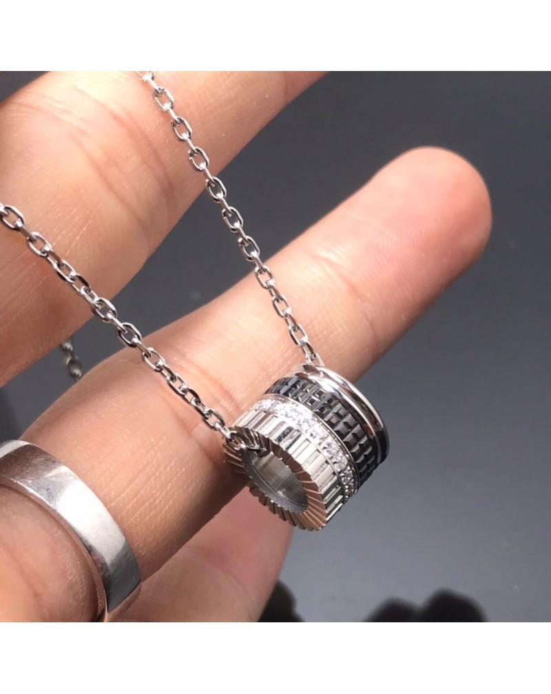 ブッシェロン ネックレスキラキラリング潮流人気アクセサリーオシャレ