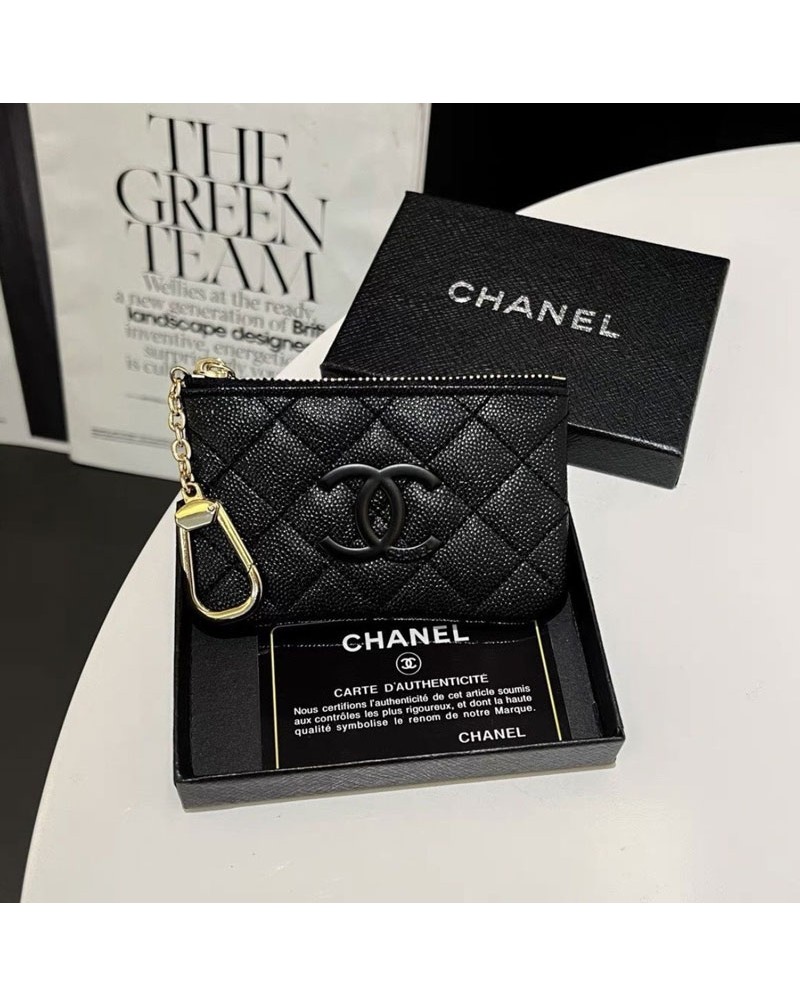 シャネル 小銭入れカードケースオシャレ小香風可愛い人気chanel カードや小物など収納ケース