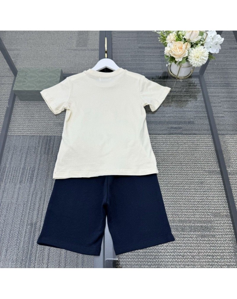ケンゾー tシャツハーフパンツ上下セット子供ウェア可愛い虎プリント付き