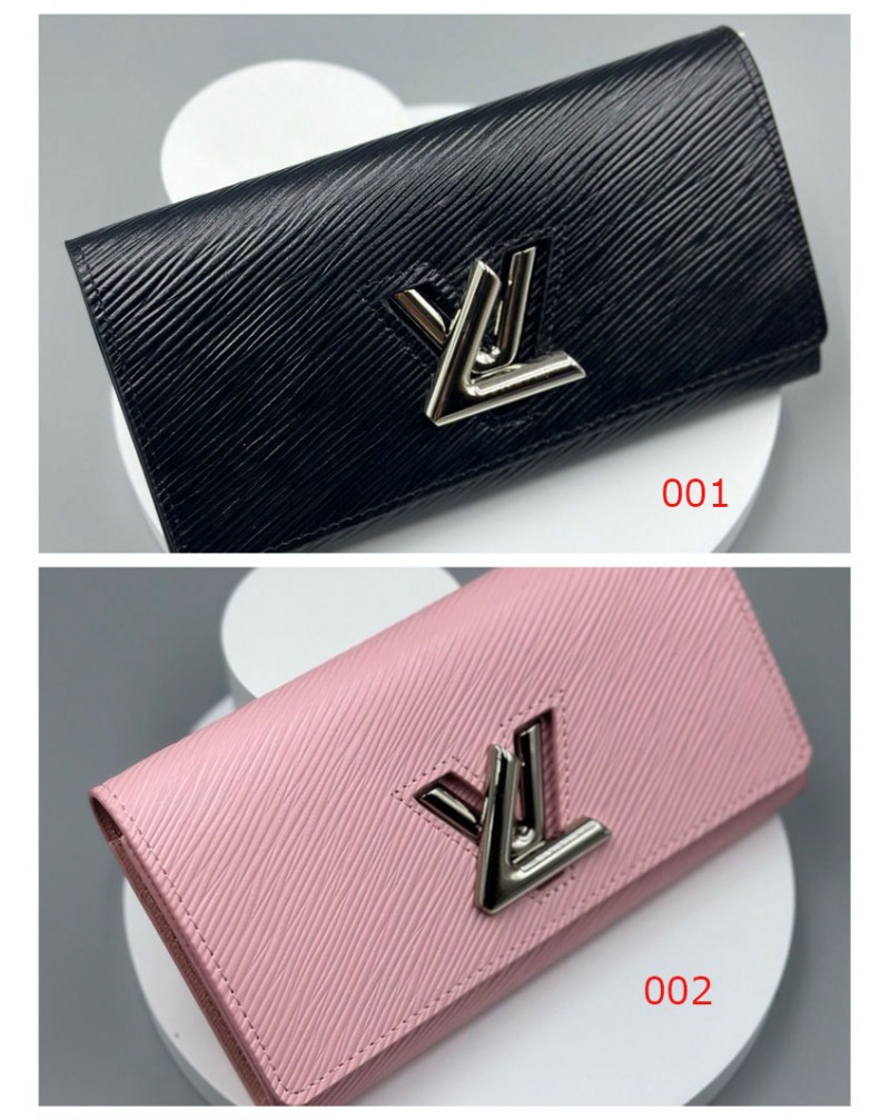 ルイヴィトン 長財布シンプルエピ紋ふたつ折り財布女性人気