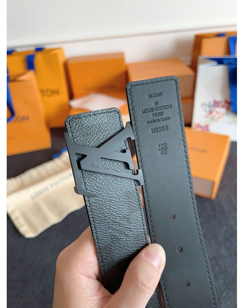 ルイヴィトン ベルト高品質革製オシャレvuittonベルトメンズ向けビジネス風人気潮流幅４cm