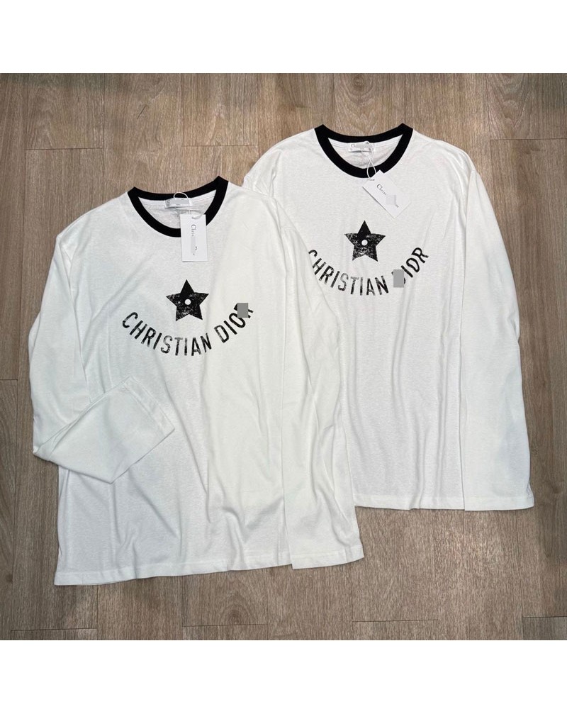 ディオール ロングシャツオシャレ女性向けカジュアルdior長袖トップス