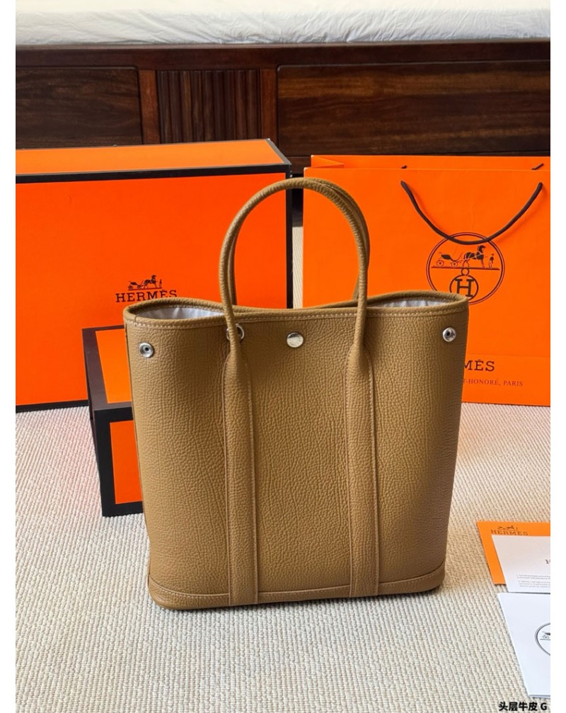 エルメス トートバッグ簡約牛革製ハンドバンドバッグオシャレショルダーバッグ