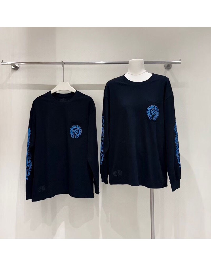 クロムハーツ ロングシャツ潮流個性男女兼用クロム長袖人気トップス 数量限定 クロムハーツ ロングシャツ潮流個性男女兼用クロム長袖人気トップス 数量限定
