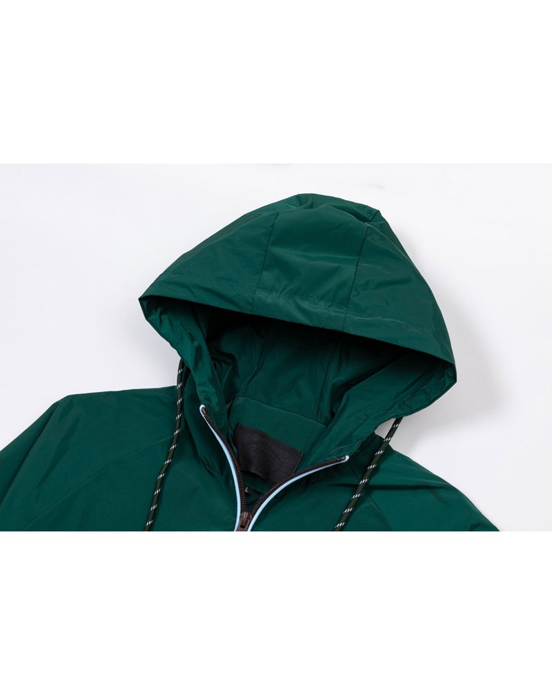 プラダ コートジャケット秋冬ウェアフード付きオシャレ人気ブランドウィンドブレーカージャケット