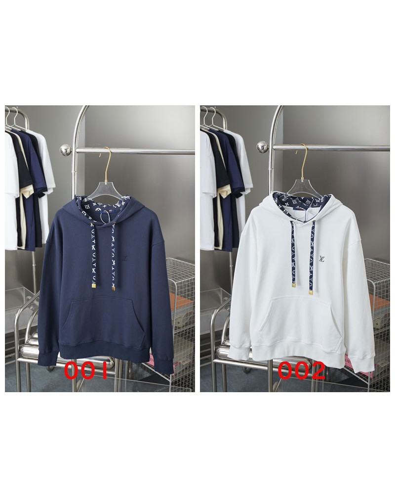 ルイヴィトン パーカーオシャレフード付き潮流人気スウェットトップス男女向け高品質 ルイヴィトン パーカーオシャレフード付き潮流人気スウェットトップス男女向け高品質
