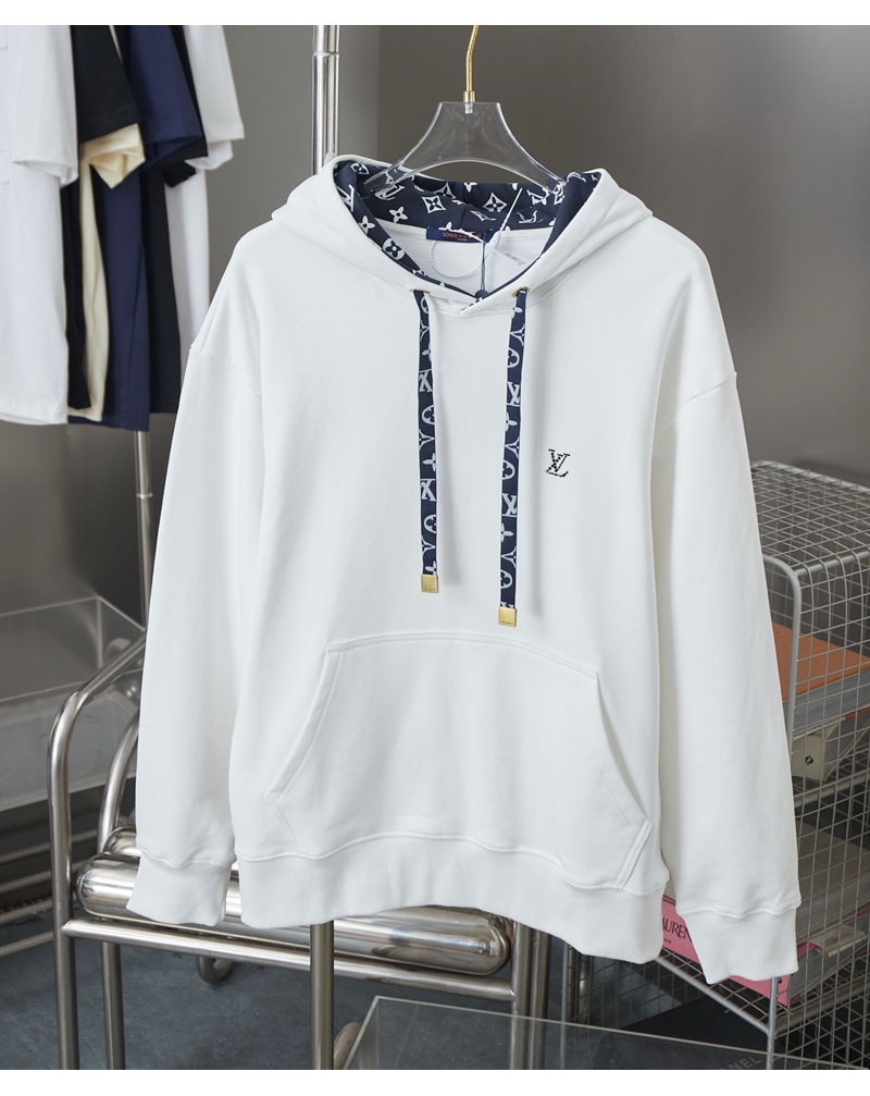 ルイヴィトン パーカーオシャレフード付き潮流人気スウェットトップス男女向け高品質 ルイヴィトン パーカーオシャレフード付き潮流人気スウェットトップス男女向け高品質