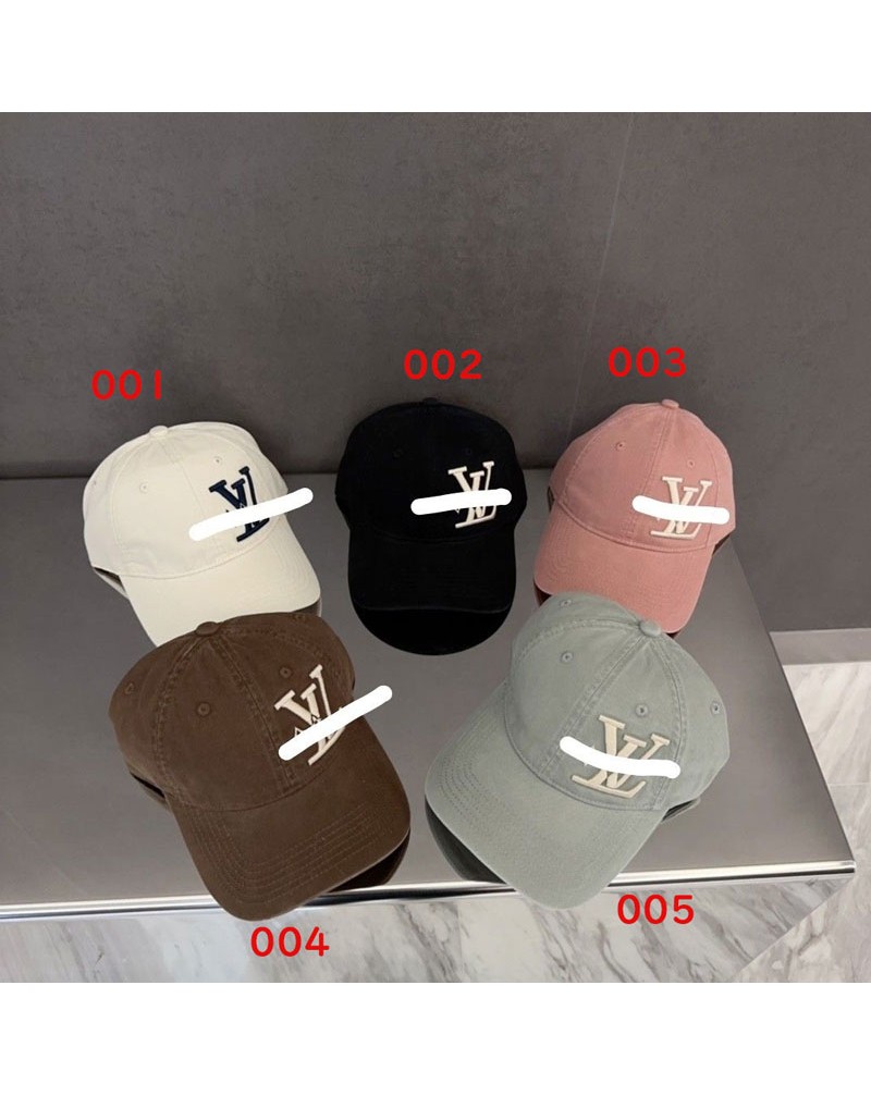 ルイヴィトン キャップ 潮流人気精緻刺繍ロゴ野球帽子メンズレディース向け