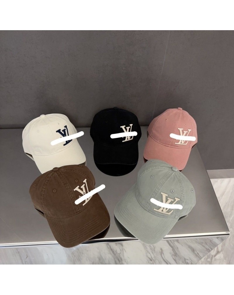 ルイヴィトン キャップ 潮流人気精緻刺繍ロゴ野球帽子メンズレディース向け