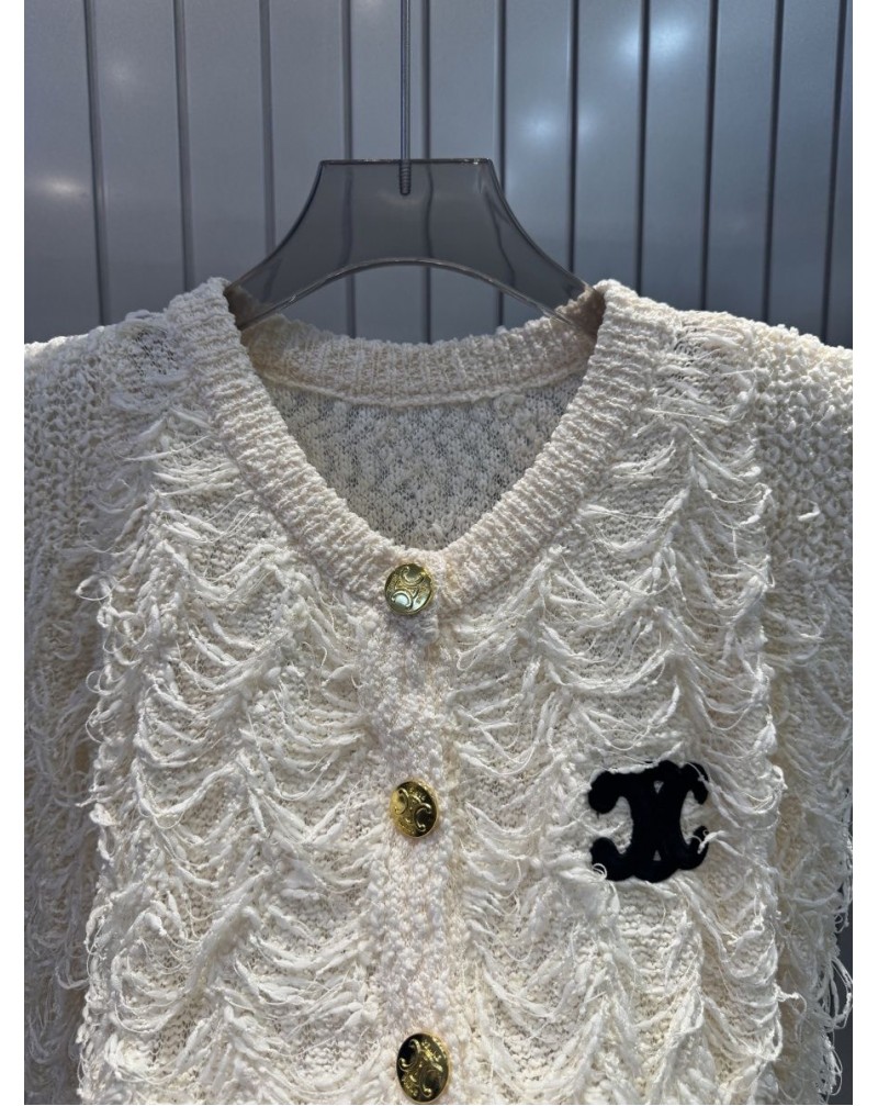 セリーヌ カーディガンオシャレceline洋服潮流女性人気ニットトップスフリーサイズ セリーヌ カーディガンオシャレceline洋服潮流女性人気ニットトップスフリーサイズ