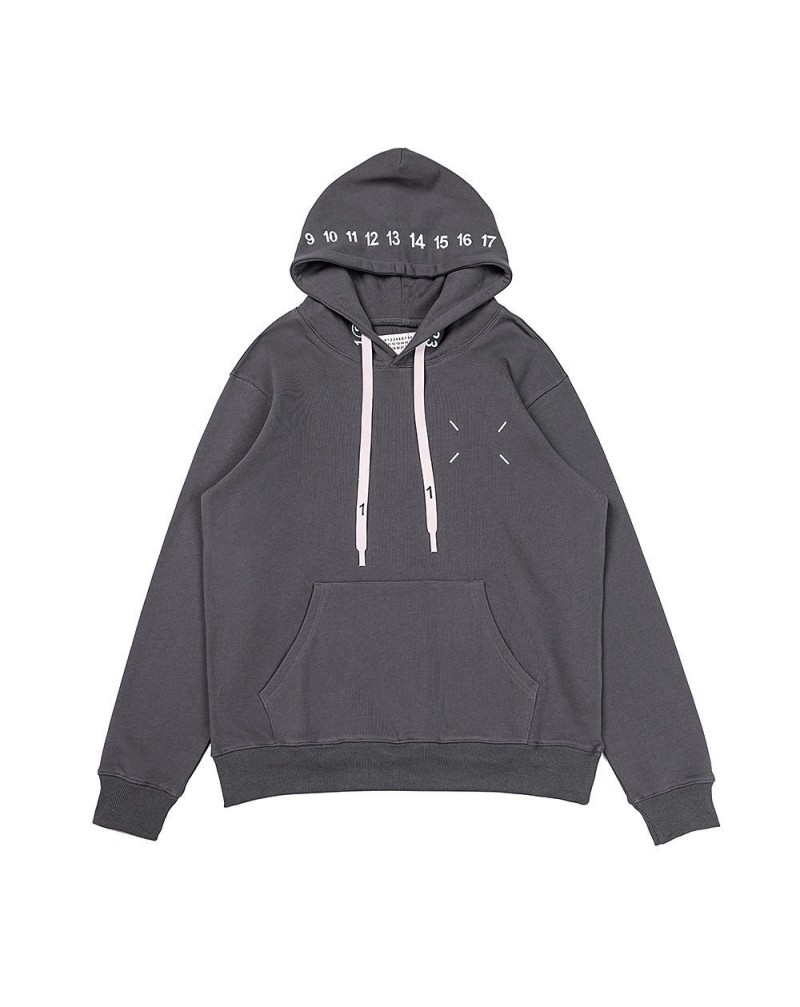 マルジェラ パーカーフード付きカジュアル人気ブランドスウェットトップスコットン製 マルジェラ パーカーフード付きカジュアル人気ブランドスウェットトップスコットン製