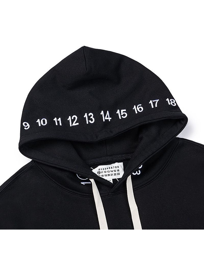 マルジェラ パーカーフード付きカジュアル人気ブランドスウェットトップスコットン製 マルジェラ パーカーフード付きカジュアル人気ブランドスウェットトップスコットン製