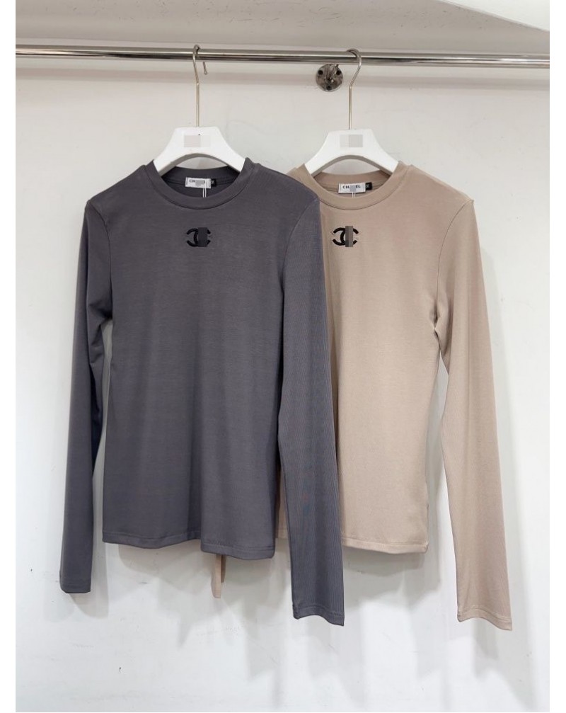 シャネル ロンシャツ女性人気長袖トップスオシャレ小香風