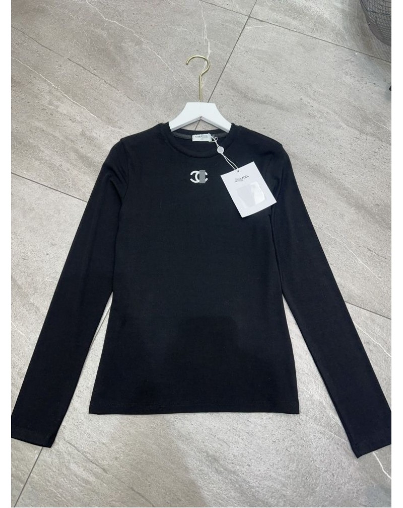 シャネル ロンシャツ女性人気長袖トップスオシャレ小香風