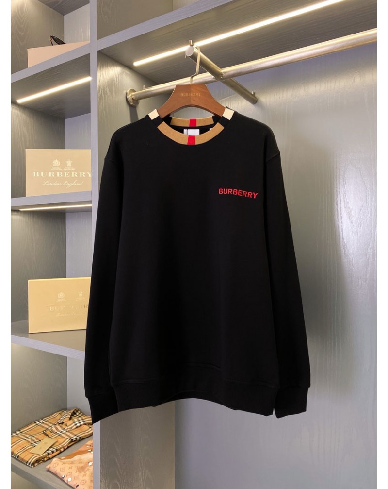 バーバリー トレーナーオシャレイギリス風スウェットトップス高品質精緻刺繍潮流人気