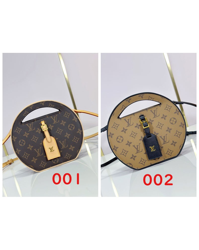 ルイヴィトン ショルダーバッグ型円型可愛いミニ斜め掛けバッグオシャレ人気