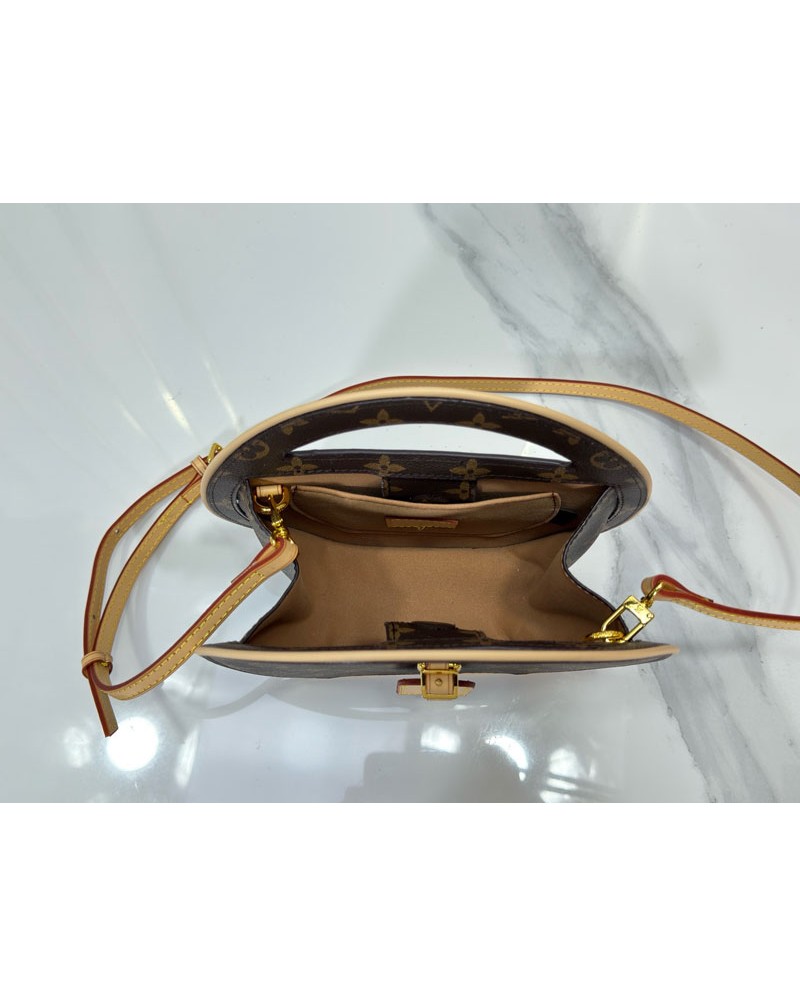 ルイヴィトン ショルダーバッグ型円型可愛いミニ斜め掛けバッグオシャレ人気