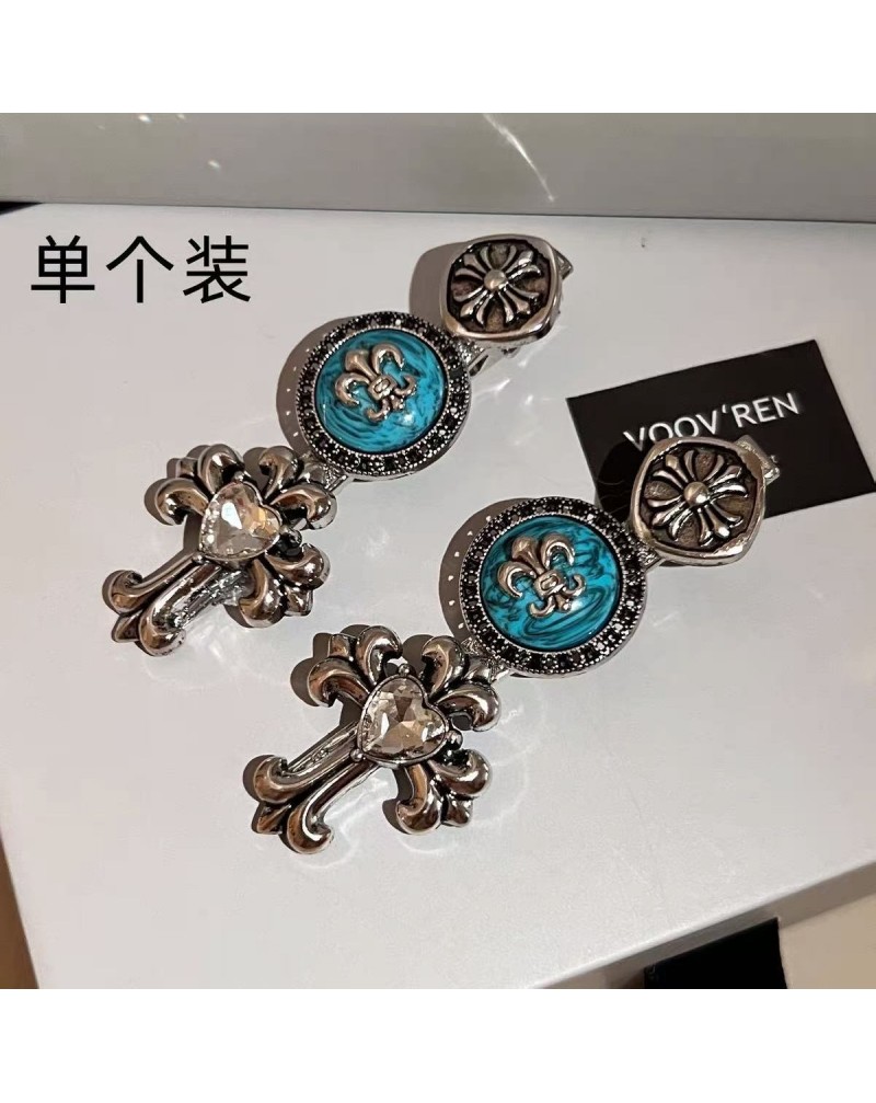 クロムハーツ ヘアピンキラキラオシャレ可愛い