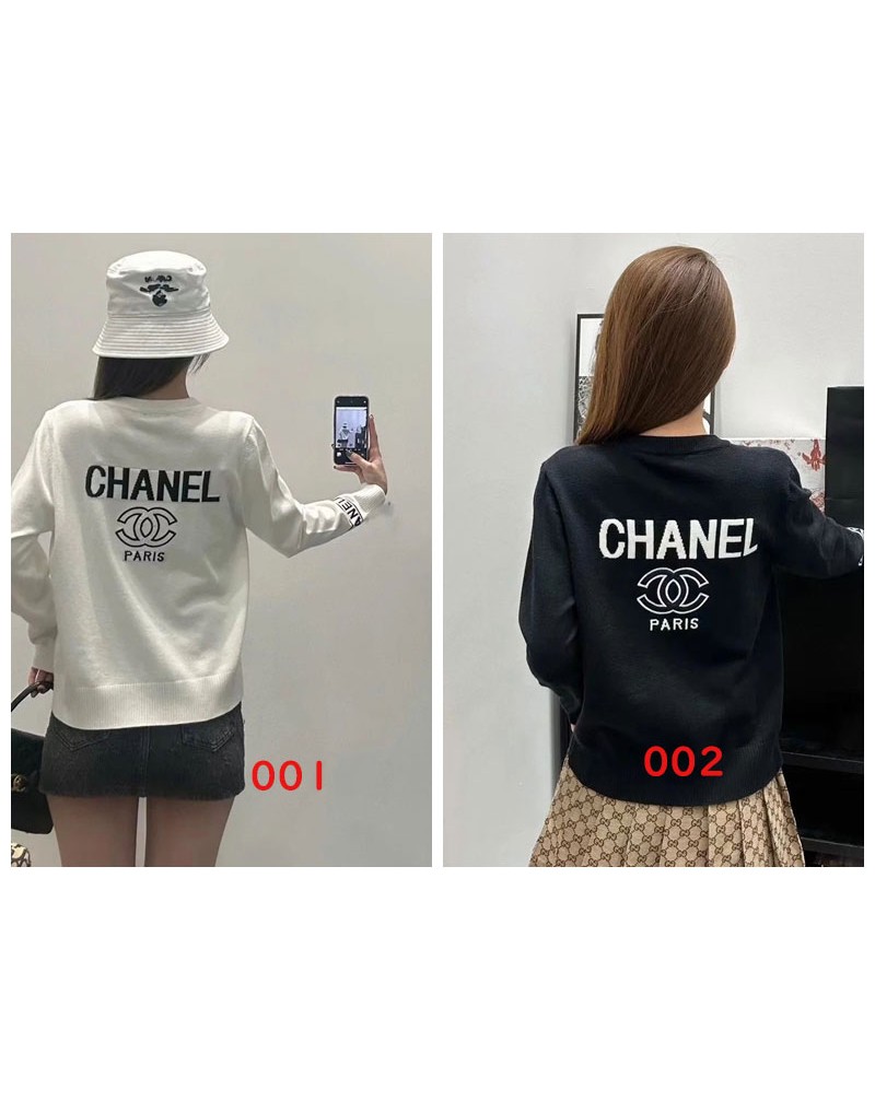 シャネル セーター人気ブランドニットトップスオシャレ小香風