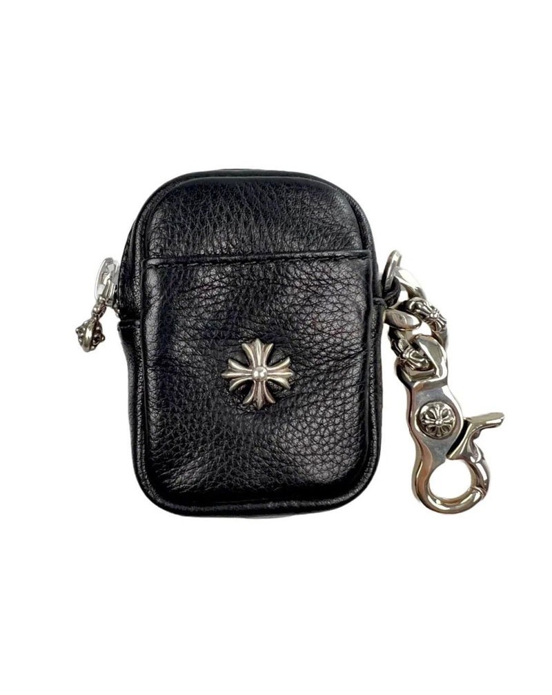 クロムハーツ キーケースオシャレ潮流キーホルダー小銭入れ持ち運び便利バッグのキーホルダー