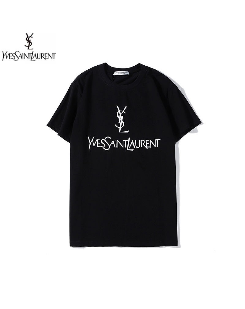 サンローランtシャツ半袖ペアお揃い コットン製ソフト通気 オシャレ人気芸能人愛着 サンローランtシャツ半袖ペアお揃い コットン製ソフト通気 オシャレ人気芸能人愛着