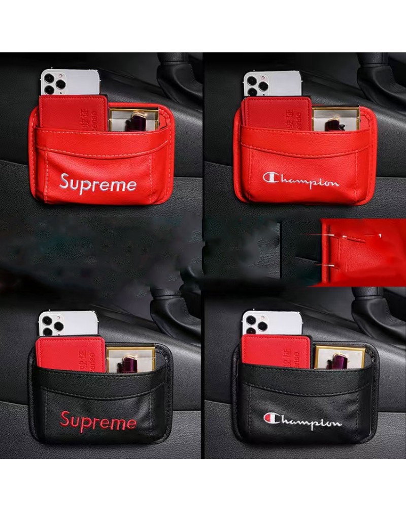 シュプリーム Champion車用品 収納ケース 跡無しテープ貼付 使用簡単便利 