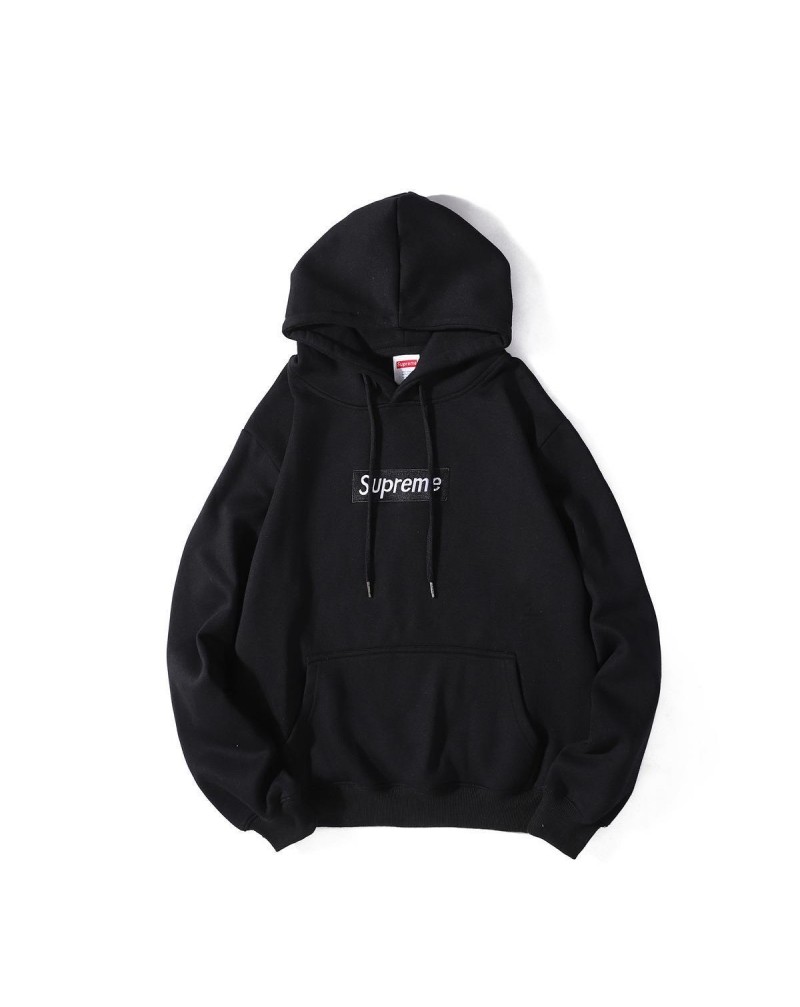 Supreme パーカー人気スウェットフード付きカジュアル個性トップスボックスロゴ上着コットン製 男女兼用