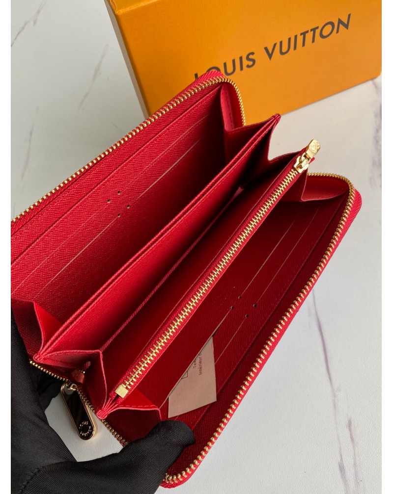 vuitton 財布オシャレ混色モノグラムダミエ長財布 革製レザーカードやお札や小銭入れ携帯便利ファスナー付き紛失防止　