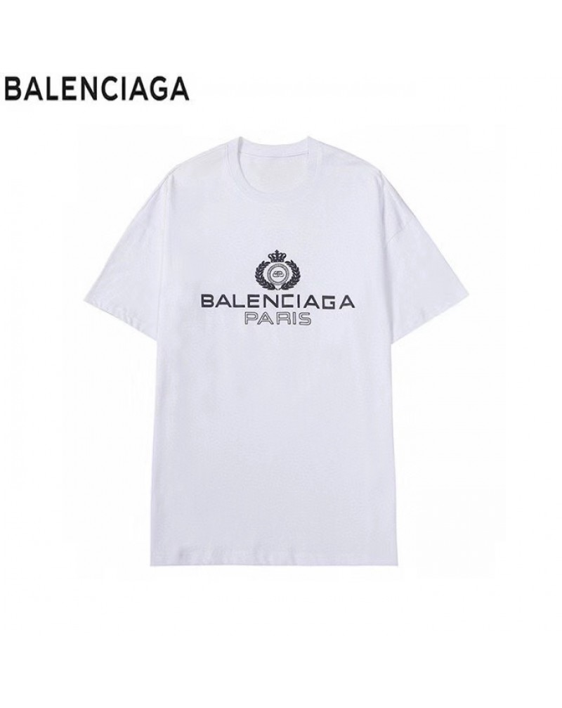 バレンシアガ ｔシャツ半袖韓国風トップスコットン製ファッション大人気メンズレディース兼用