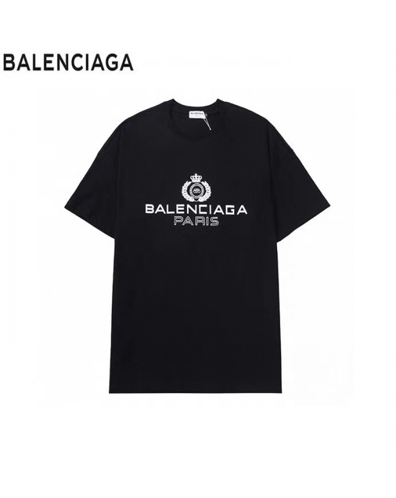 バレンシアガ ｔシャツ半袖韓国風トップスコットン製ファッション大人気メンズレディース兼用